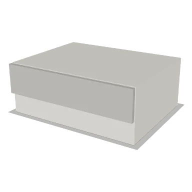 OC33D-BOTTOM cabinet in Shaker Bright White