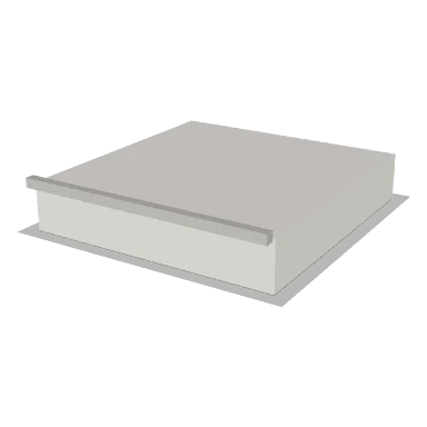 RT24 cabinet in Shaker Bright White