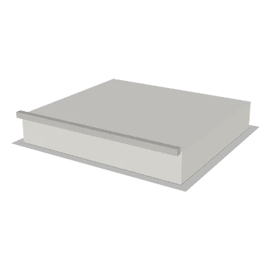 RT27 cabinet in Shaker Bright White