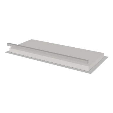 SGH30 cabinet in Shaker Bright White