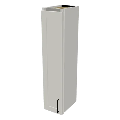 W0942 cabinet in Shaker Bright White