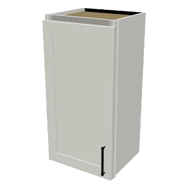 W1530 cabinet in Shaker Bright White