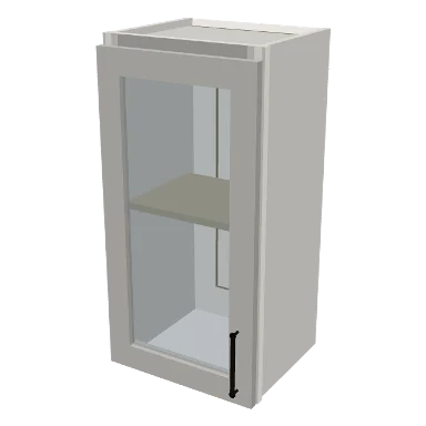 W1530GD cabinet in Shaker Bright White
