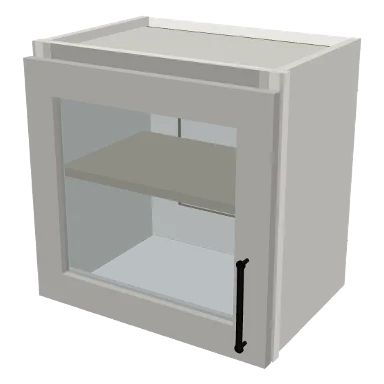 W1818GD cabinet in Shaker Bright White