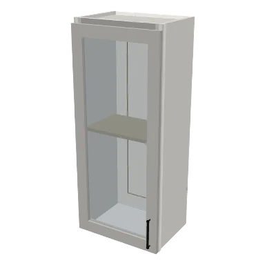 W1842GD cabinet in Shaker Bright White