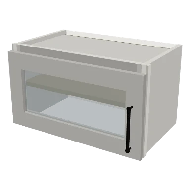 W2112GD cabinet in Shaker Bright White