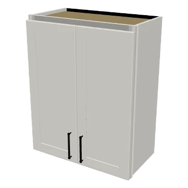 W2430 cabinet in Shaker Bright White