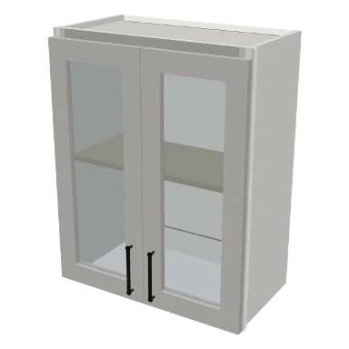 W2430GD cabinet in Shaker Bright White