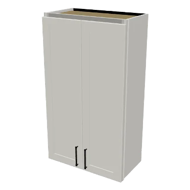 W2442 cabinet in Shaker Bright White