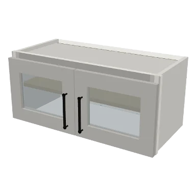 W2712GD cabinet in Shaker Bright White