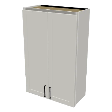 W2742 cabinet in Shaker Bright White