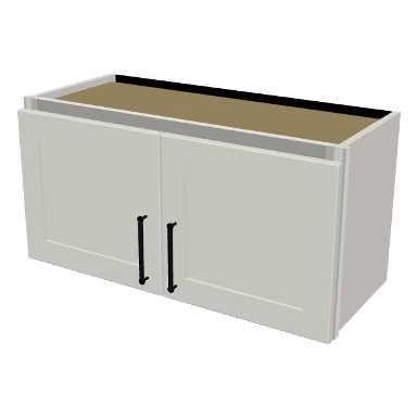W3015 cabinet in Shaker Bright White