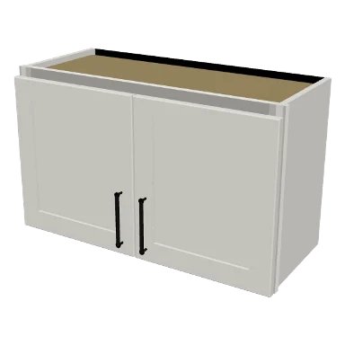 W3018 cabinet in Shaker Bright White