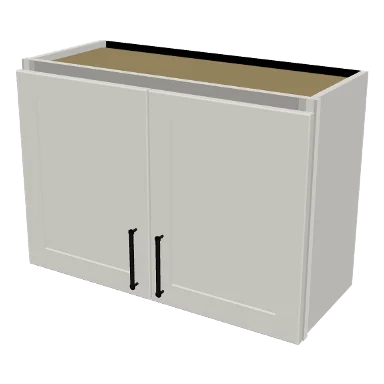W3021 cabinet in Shaker Bright White