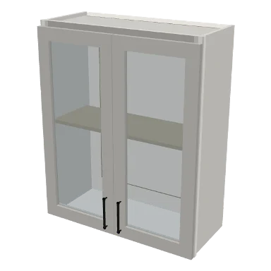 W3036GD cabinet in Shaker Bright White
