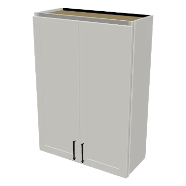 W3042 cabinet in Shaker Bright White