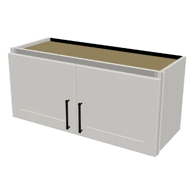 W3315 cabinet in Shaker Bright White
