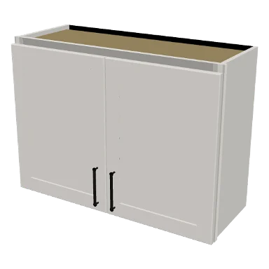 W3324 cabinet in Shaker Bright White
