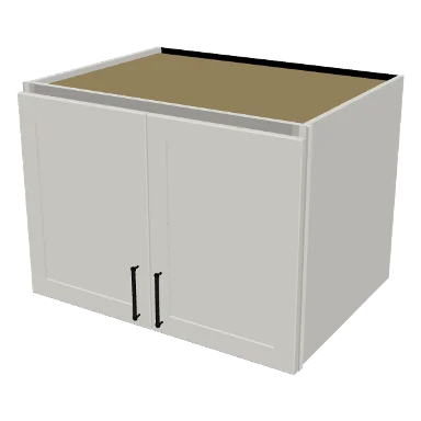 W332424 cabinet in Shaker Bright White