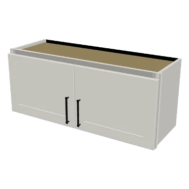 W3615 cabinet in Shaker Bright White