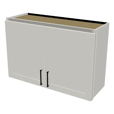 W3624 cabinet in Shaker Bright White