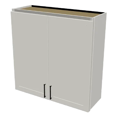 W3636 cabinet in Shaker Bright White