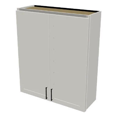 W3642 cabinet in Shaker Bright White
