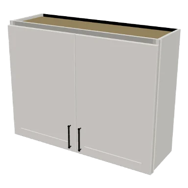 W3930 cabinet in Shaker Bright White