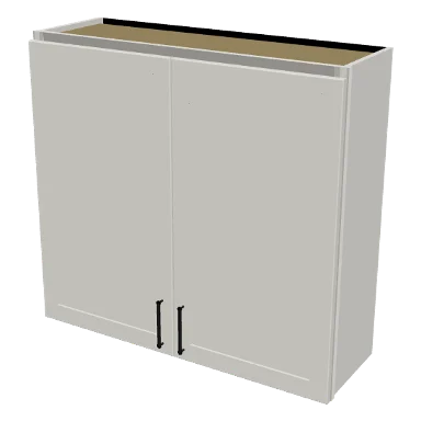 W3936 cabinet in Shaker Bright White