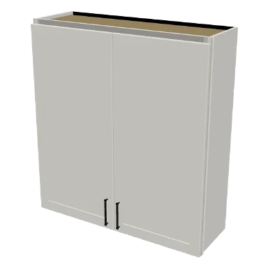 W3942 cabinet in Shaker Bright White