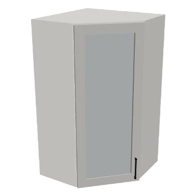WDC2442GD cabinet in Shaker Bright White