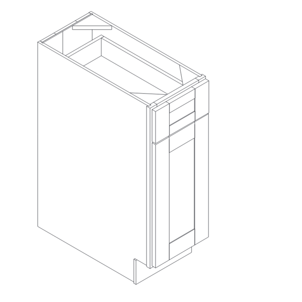 BASE SINGLE DOOR diagram