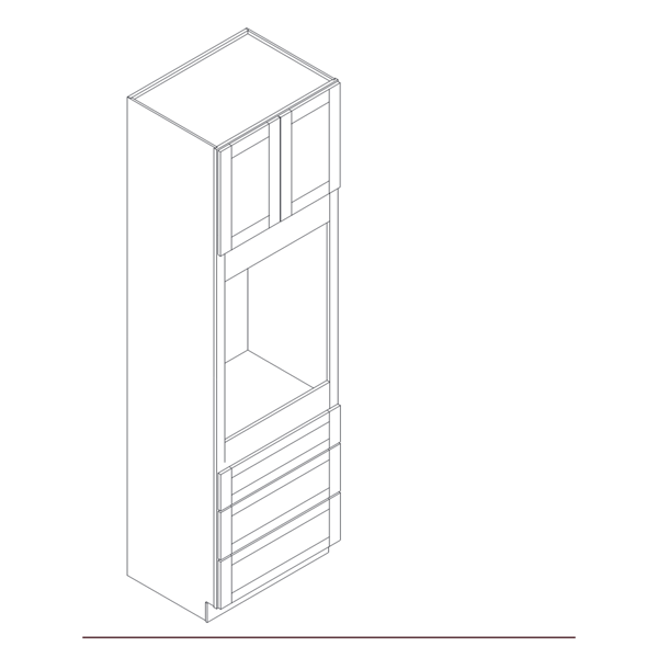 OVEN CABINET diagram