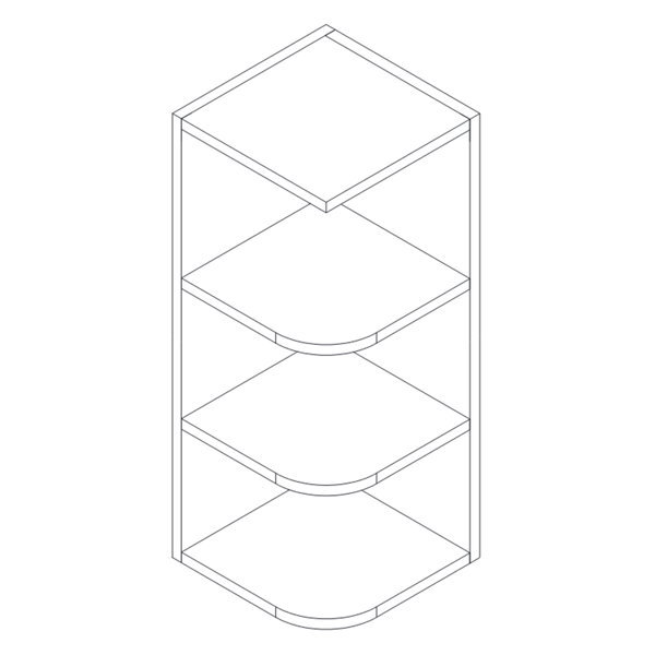 OPEN END CABINET diagram