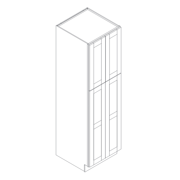 4 DOORS PANTRY CABINET diagram