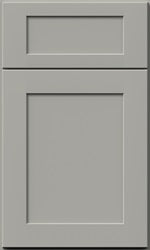 STL Cabinetry Shaker Light Gray cabinet door style sample for Saint Louis kitchens