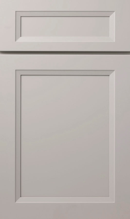 STL Cabinetry greige bevel cabinet door style for Saint Louis kitchens