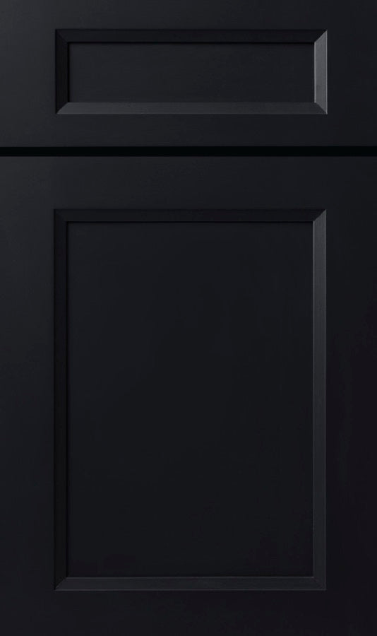 STL Cabinetry black bevel cabinet door style for Saint Louis kitchens