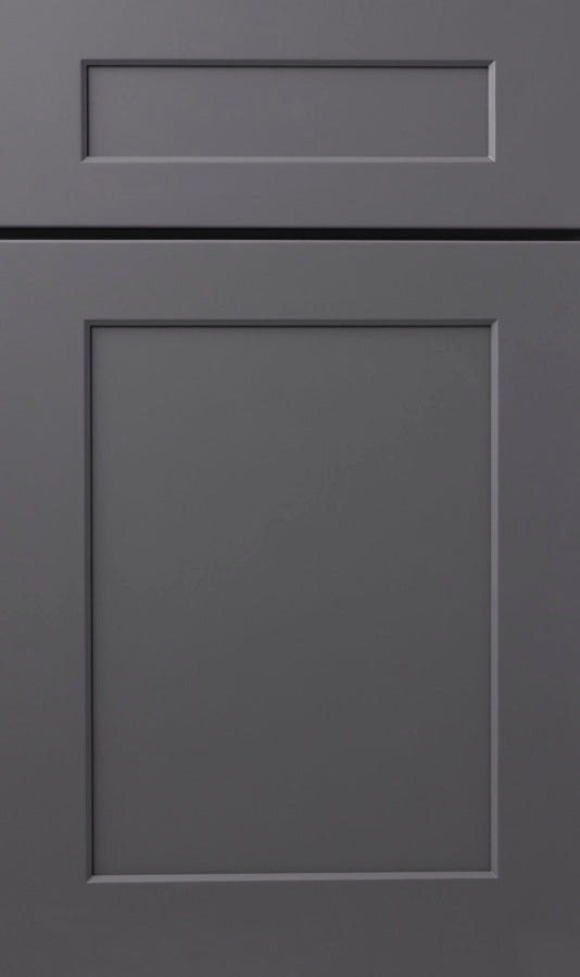 STL Cabinetry dark gray shaker cabinet door style for Saint Louis kitchens