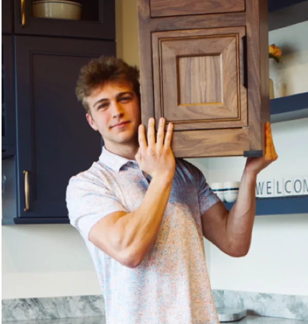 Kaiden Walter, co-founder of STL Cabinetry
