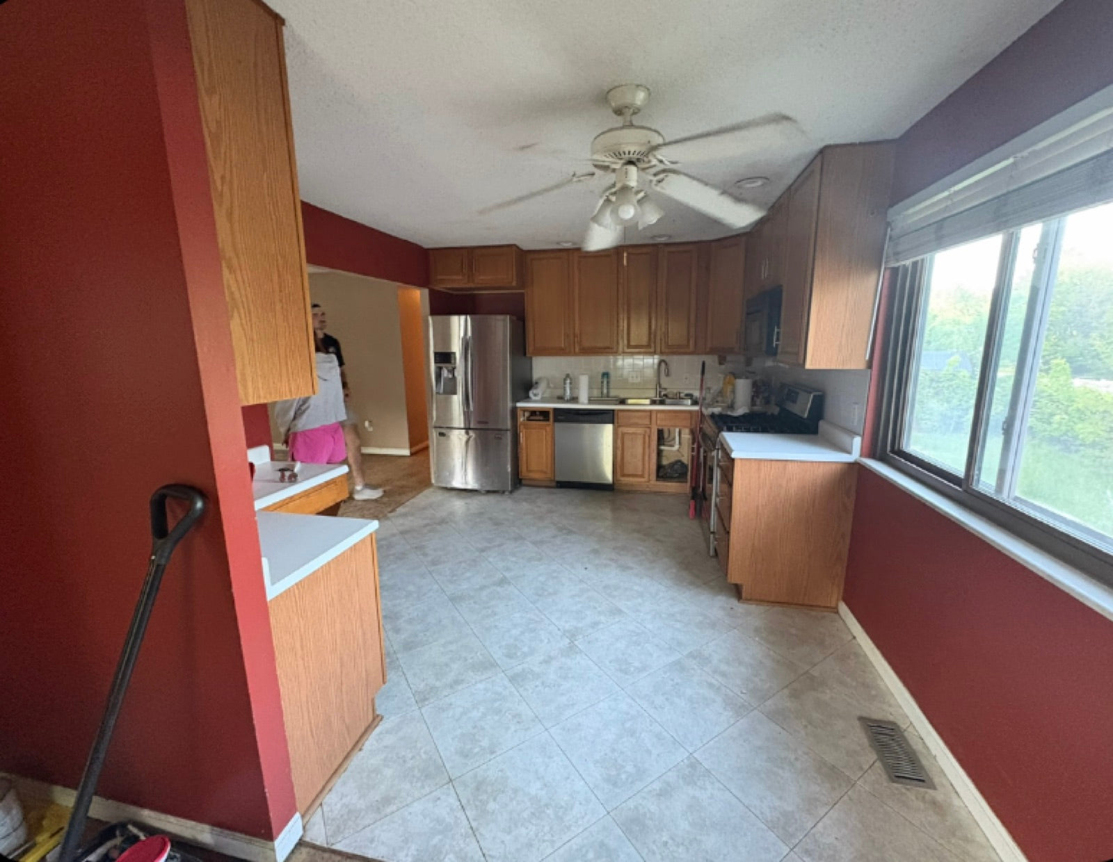 Carter Rudloff kitchen before STL Cabinetry remodel
