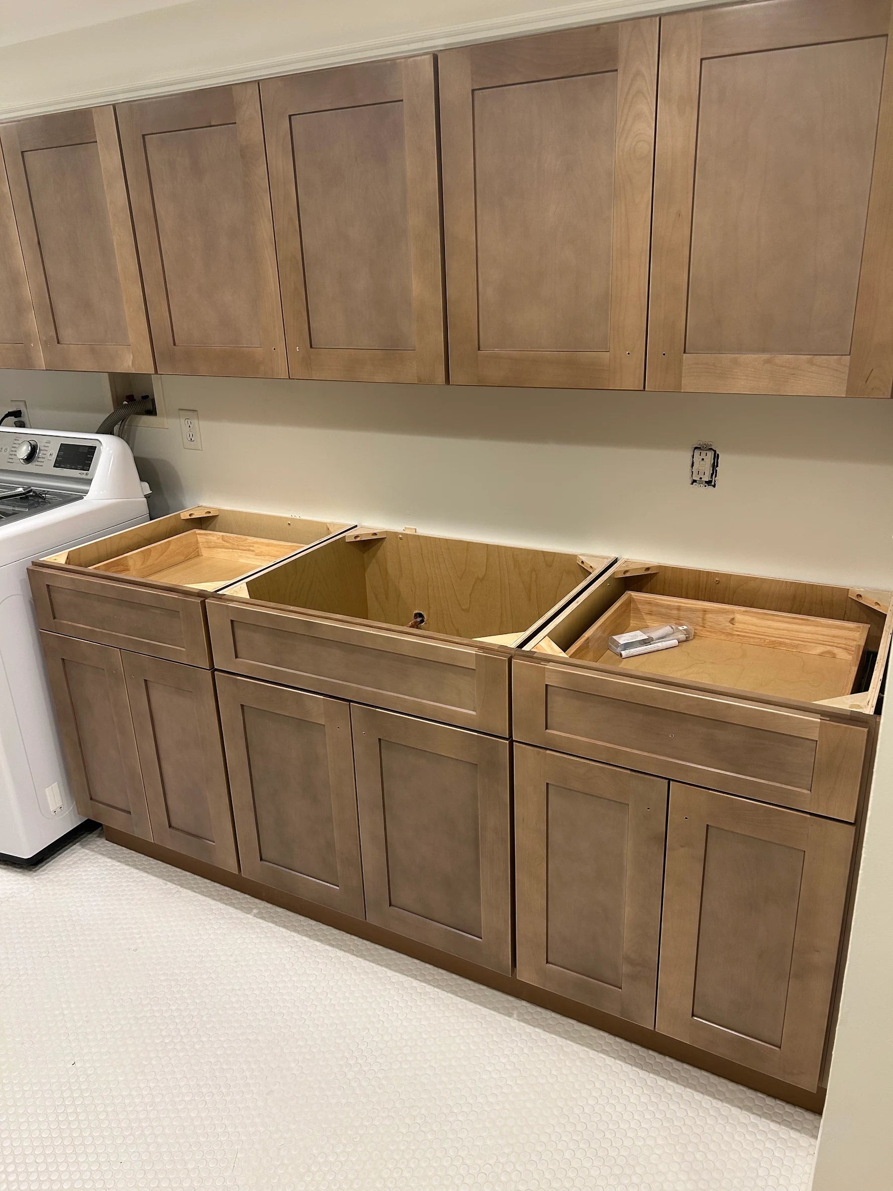 STL Cabinetry customer Joe Satorius: Laundry Cabinets, Saint Louis